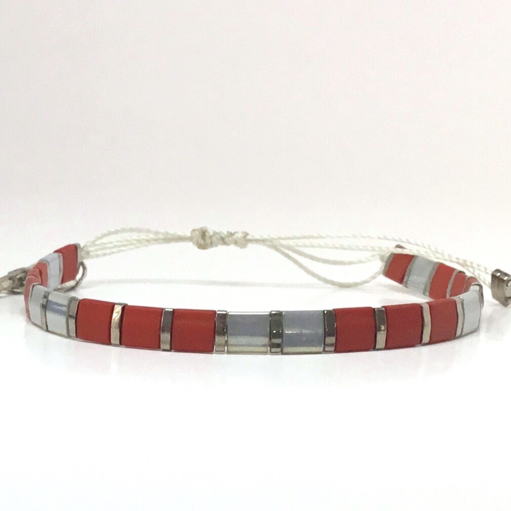 🆕 Miyuki tila bead bracelet